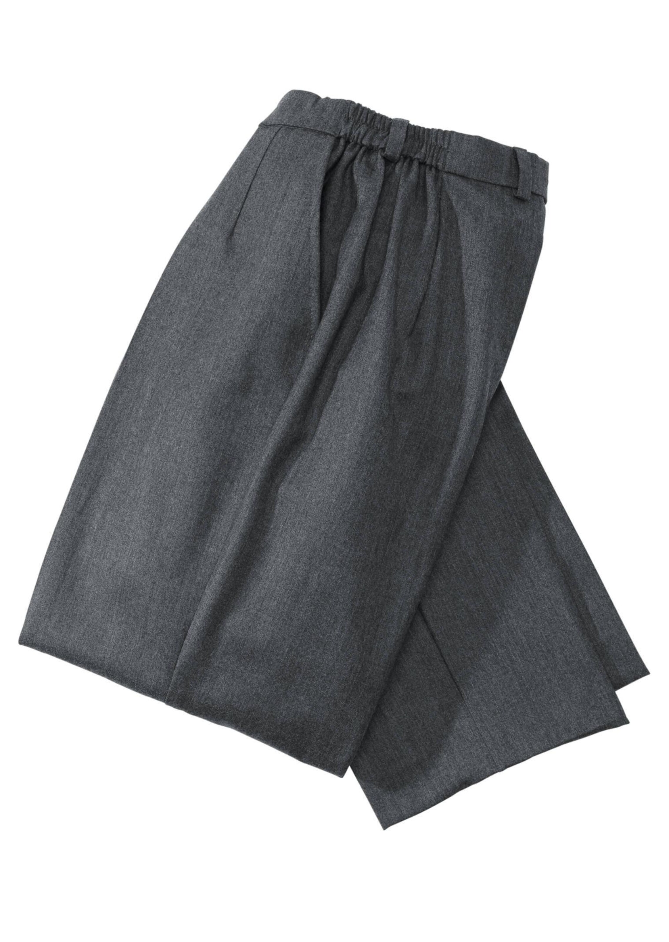 Pantalon CARLA avec laine vierge - gris - Gr. 40 de Goldner Fashion