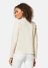 Lounge jacket with floral print and rhinestones thumbnail 3