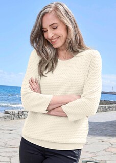 Tricot pullover met stippenmotief thumbnail 7