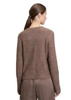 Flauschiger Cardigan mit Glitzergarn thumbnail 3