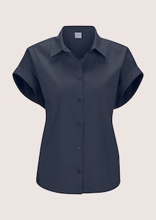 Kurzärmelige Bluse mit Seitenschlitzen thumbnail 6
