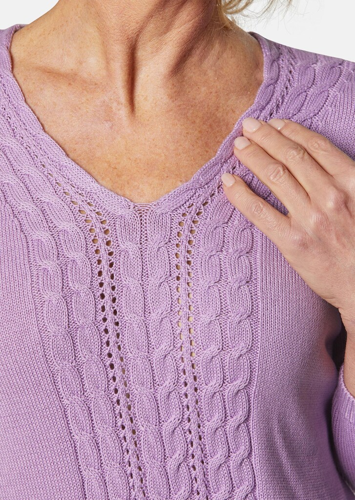 Pull encolure en V