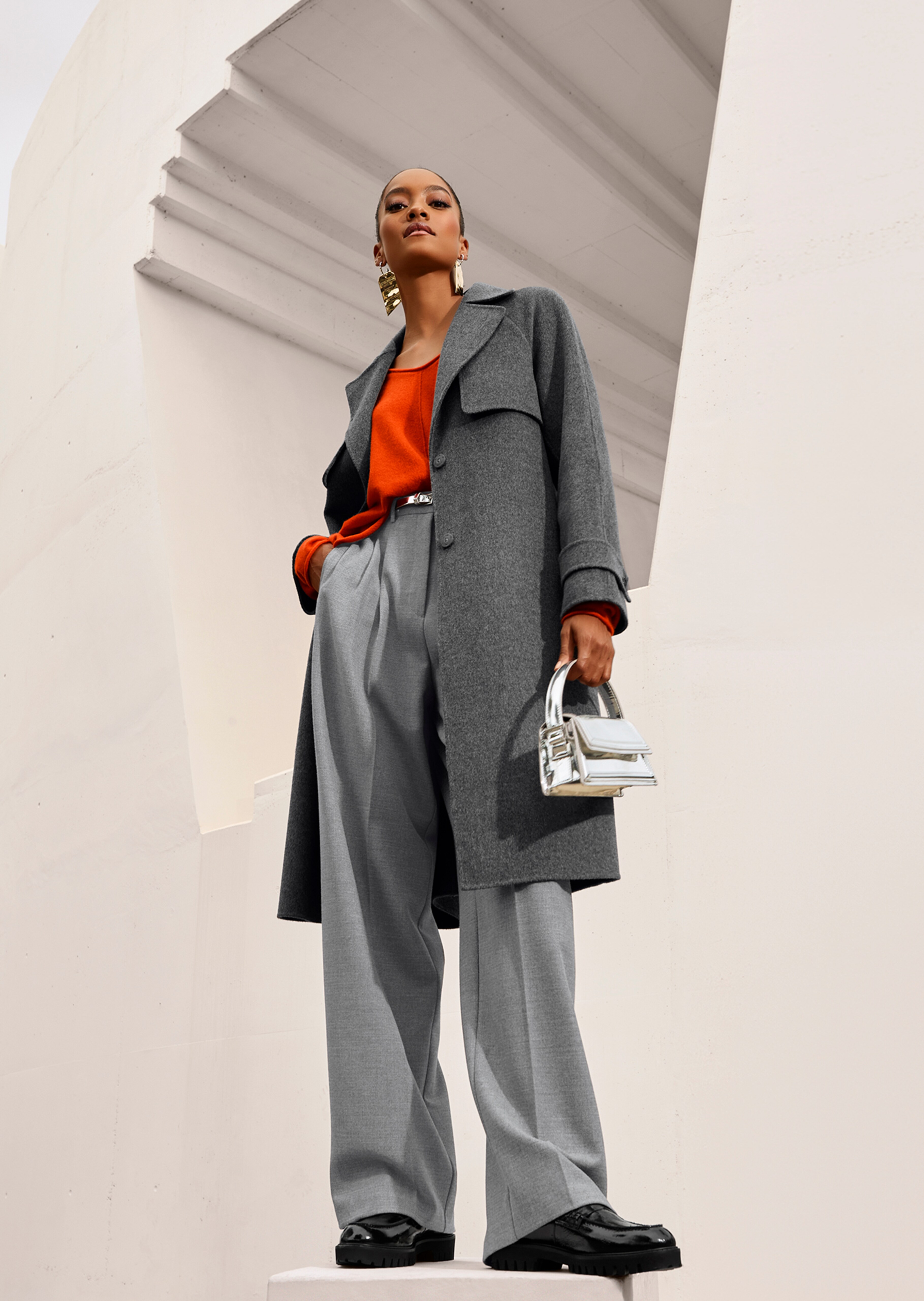Manteau double face
