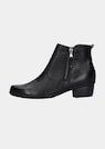 Bottines en cuir nappa avec fermeture éclair thumbnail 4