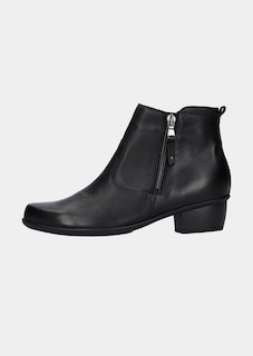 Bottines en cuir nappa avec fermeture éclair thumbnail 4