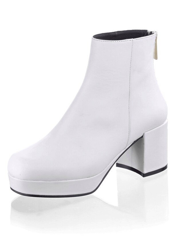 Stiefelette aus Rindsnappaleder