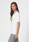 Rundhals-Shirt mit farbenfrohem Foliendruck thumbnail 4