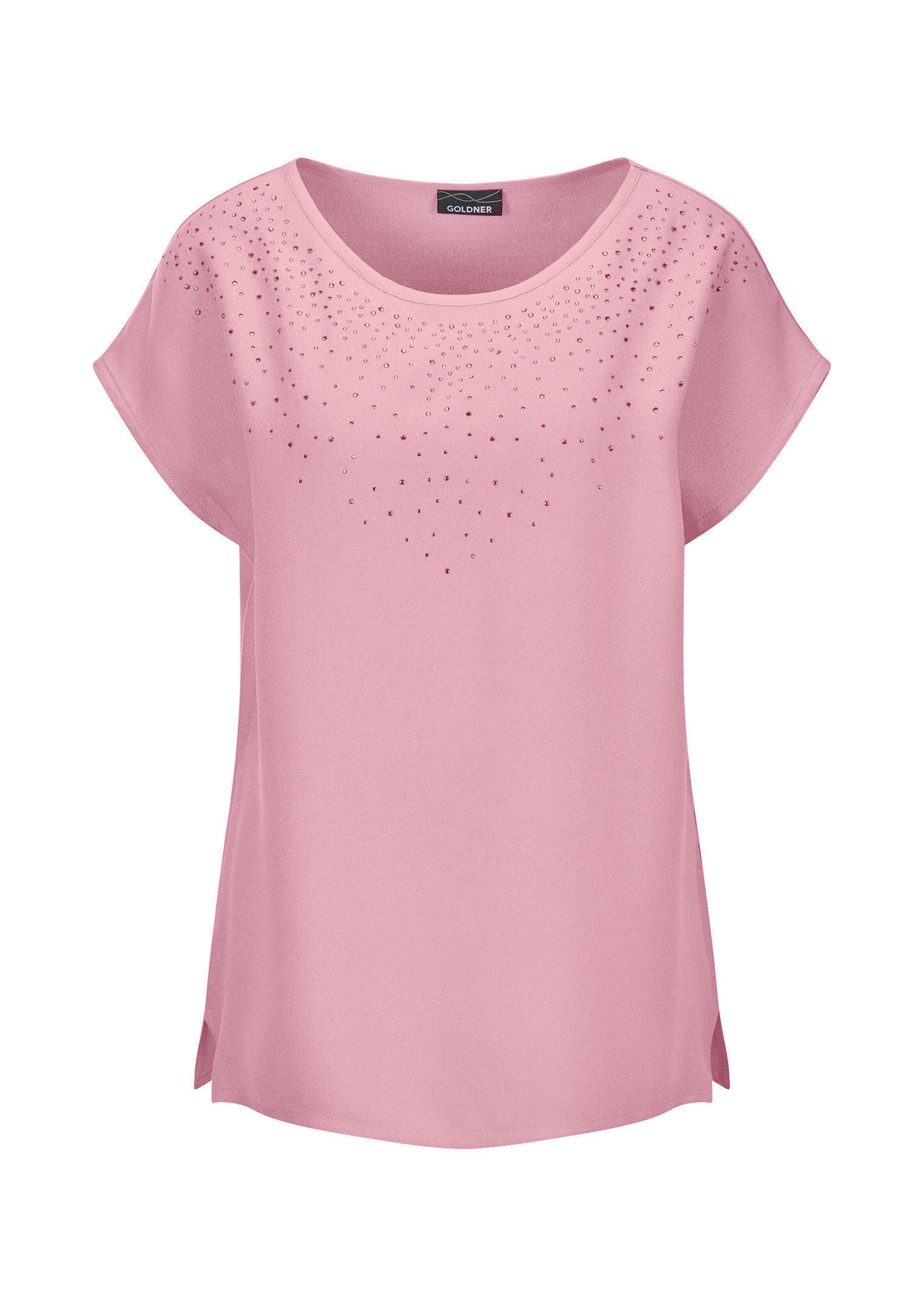 Bluse mit Glitzersteinen