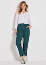 Pantalon LOUISA aspect velours de cuir thumbnail 7