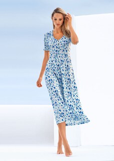 Bedrucktes Nachtkleid mit liebevollen Details thumbnail 6