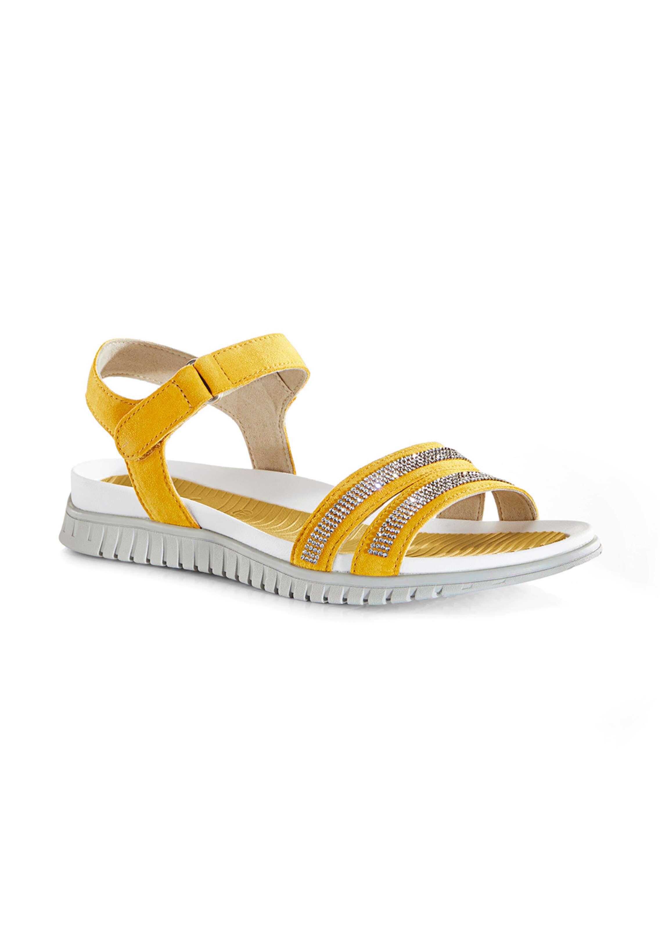 Sandales - jaune - Gr. 41 de Goldner Fashion