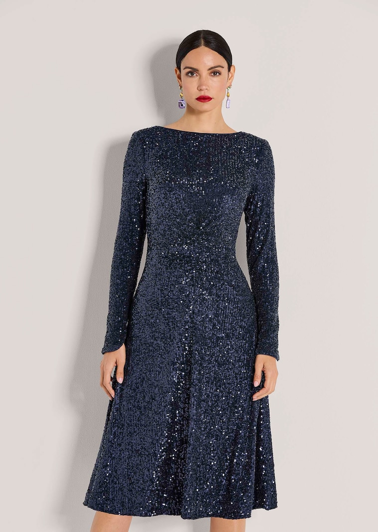 Cocktailkleid mit Pailletten