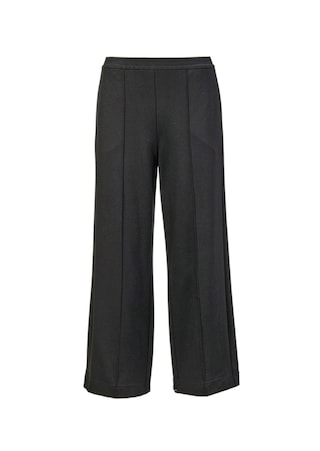 schwarz Moderne Hose mit streckenden Biesen