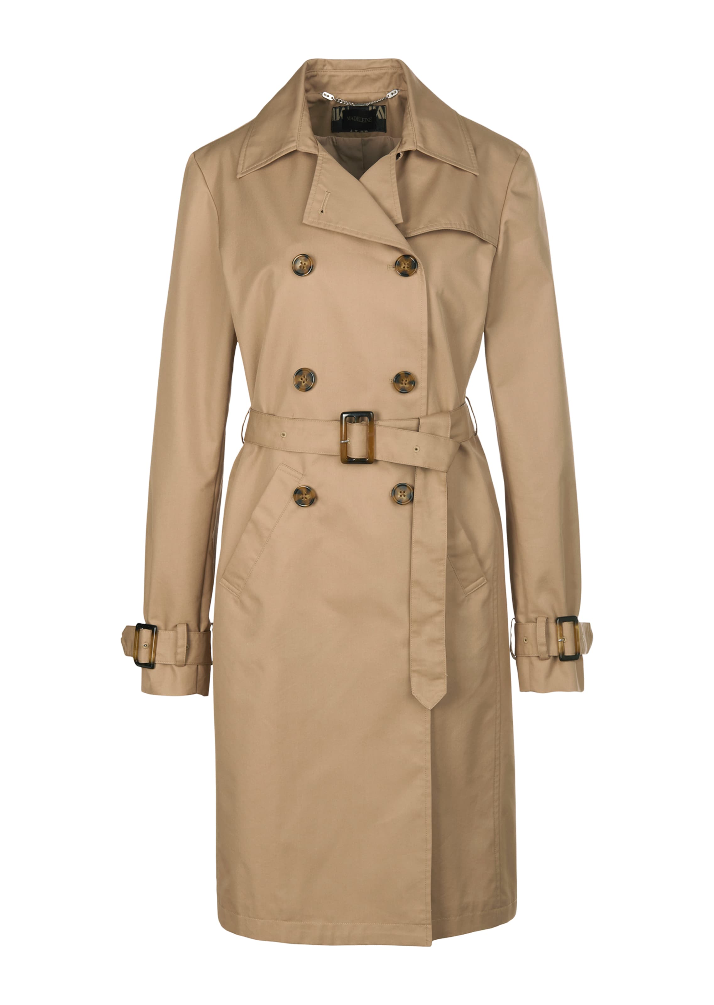 Trench coat in camel MADELEINE Fashion