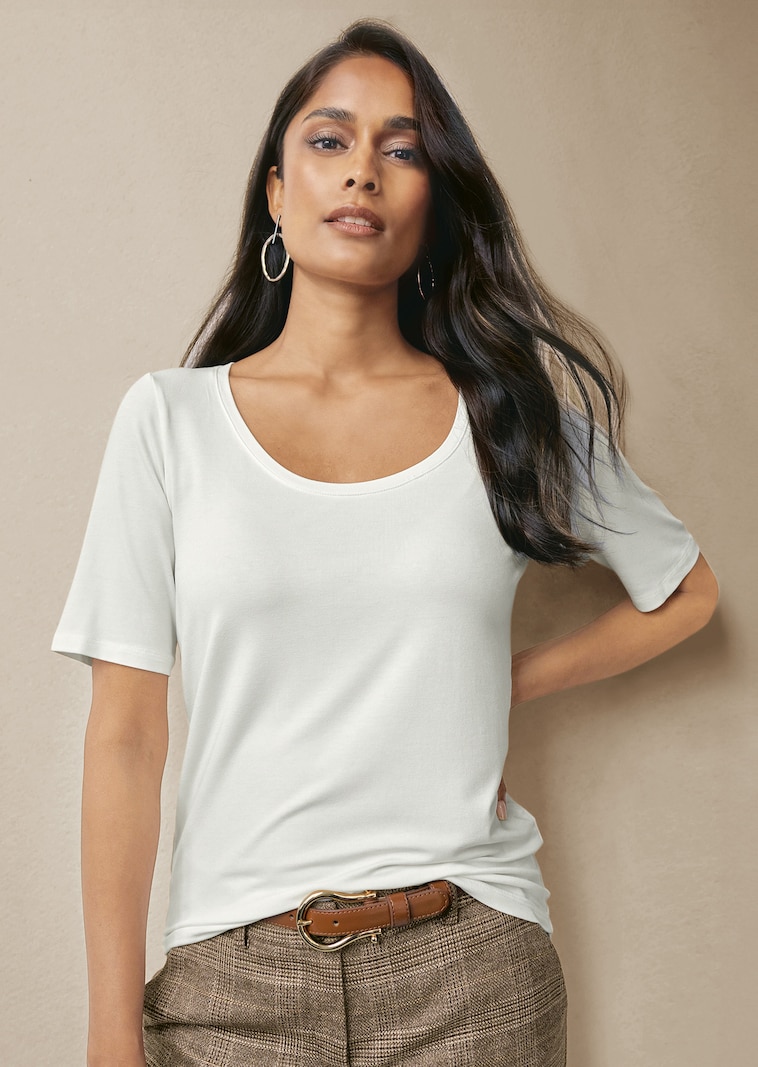 Shirt mit Halbarm