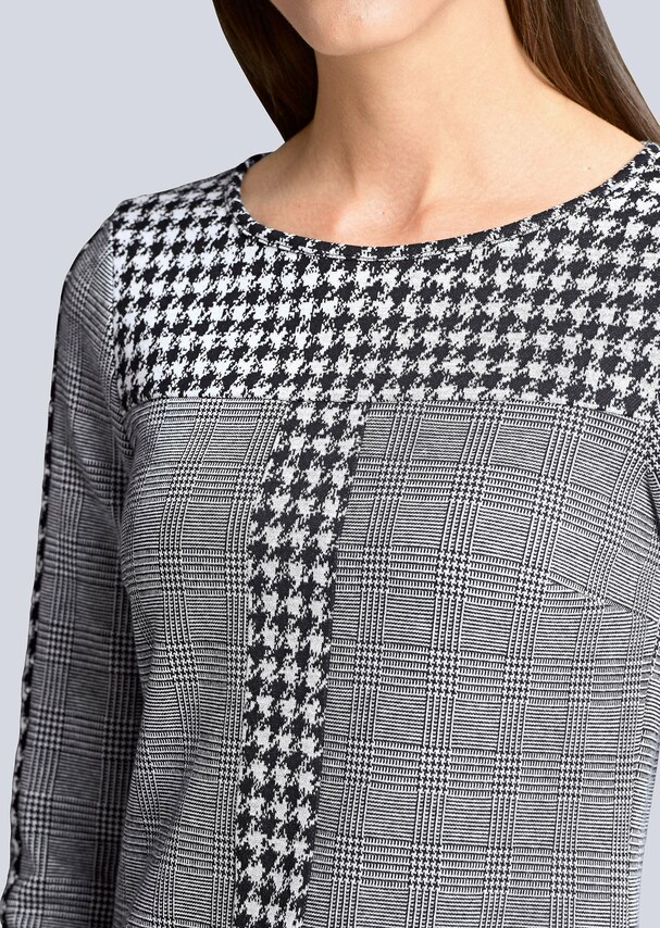 Jerseykleid im Mustermix 2