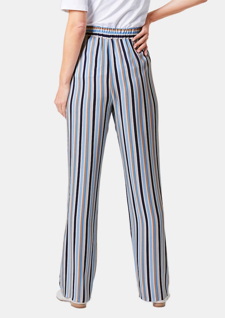 Palazzo-Hose mit sommerlichem Druck