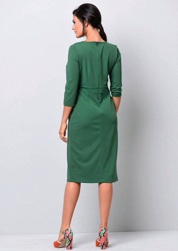 Jerseykleid mit Gehschlitz 2
