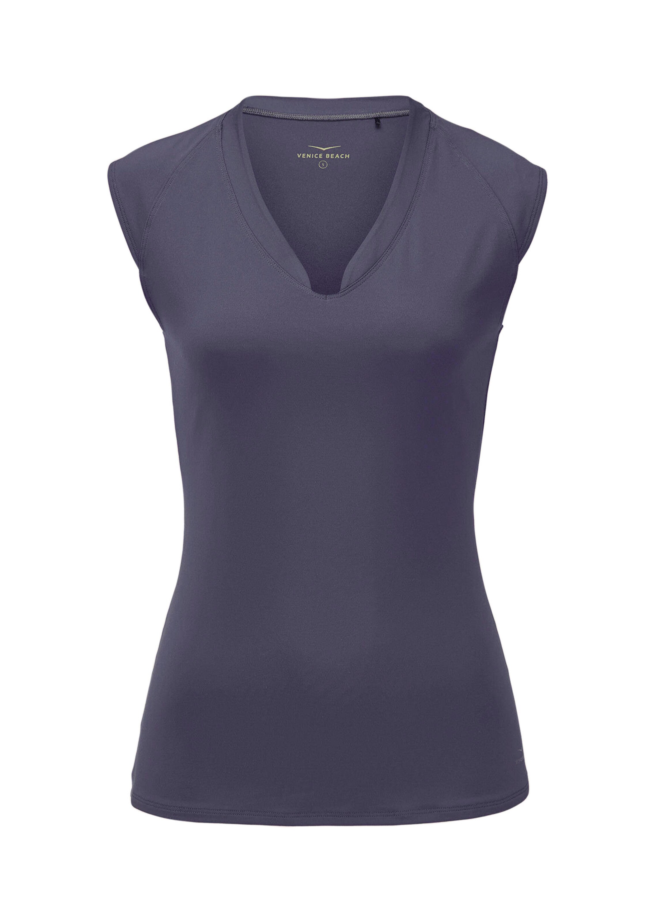 Sportliches Shirt mit Stehkragen