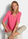 Comfortabel blouseshirt van chiffon en jersey thumbnail 4