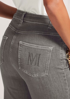 M-Jeans in gerader Form mit Logo-Stickerei thumbnail 5