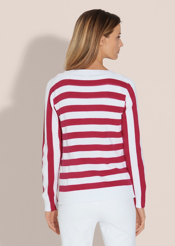 Striped jumper made from the finest Pima cotton 2