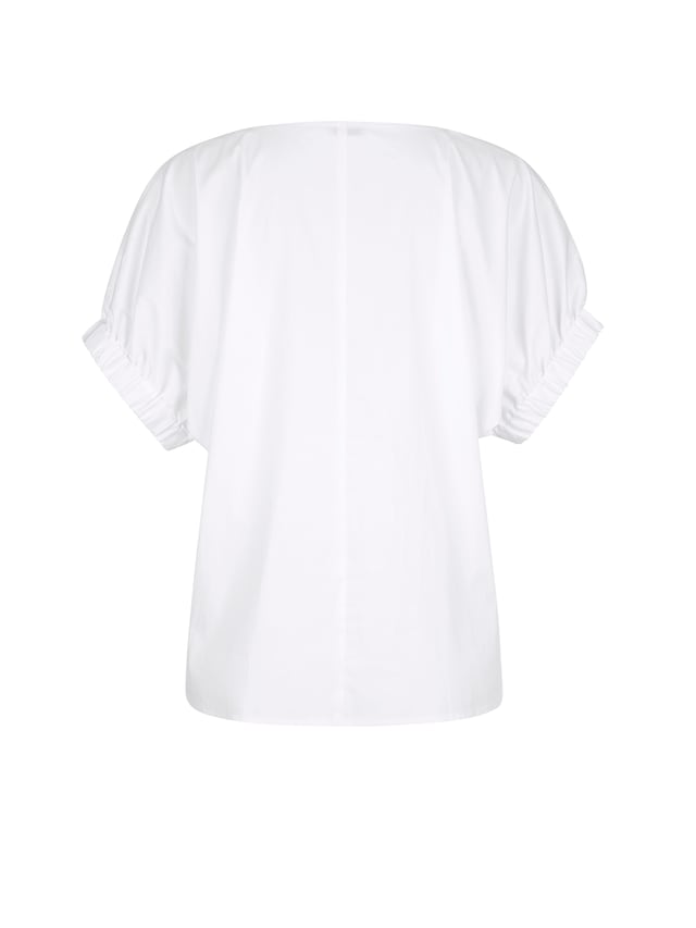 Bluse mit breitem Bündchen am Ärmel 5