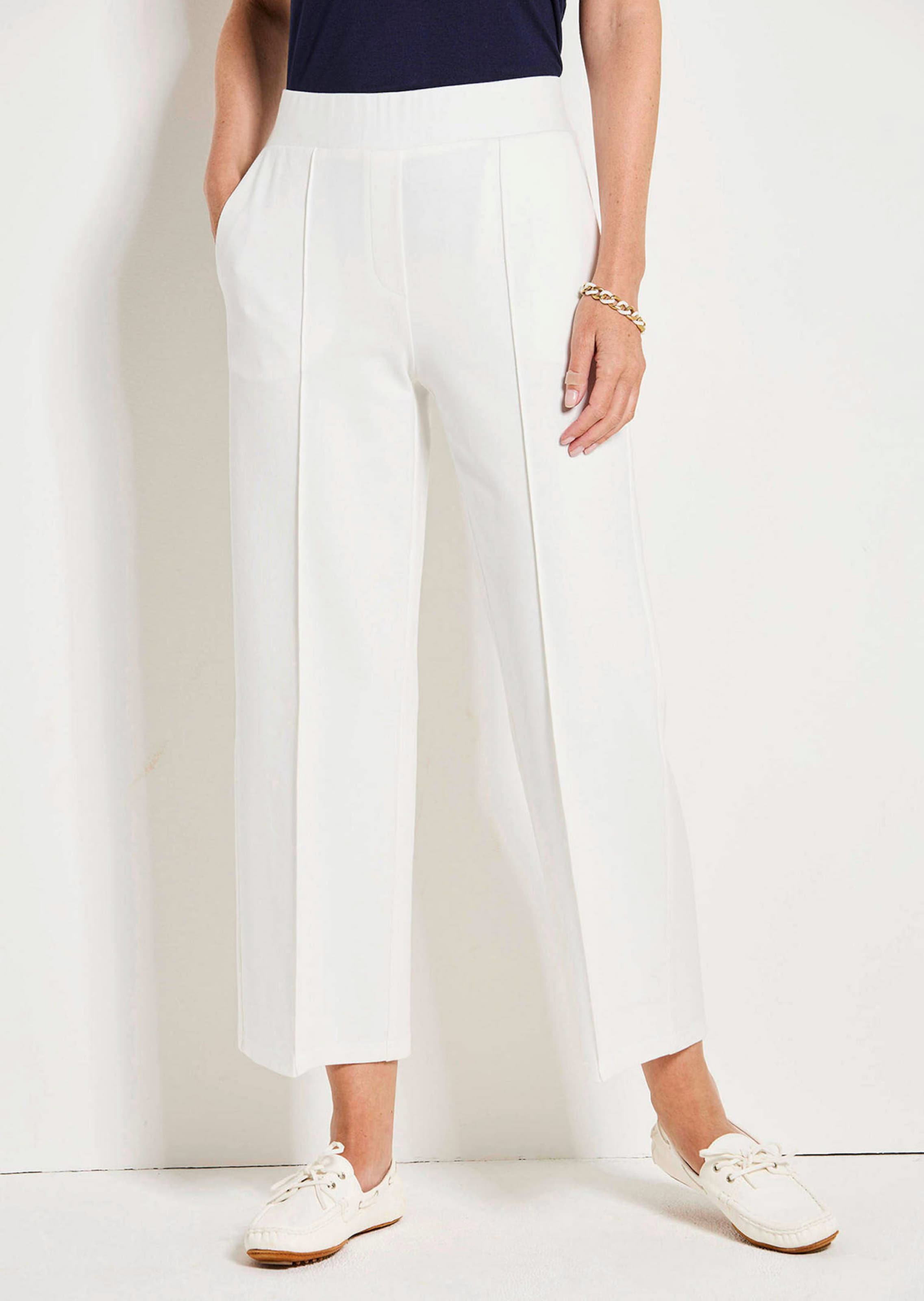 Weite Hose VERA aus Viskose-Jersey