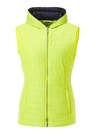 Quilted waistcoat with hood thumbnail 1