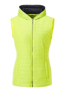 Quilted waistcoat with hood thumbnail 1