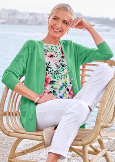 Cardigan en pure laine Mérinos thumbnail 7