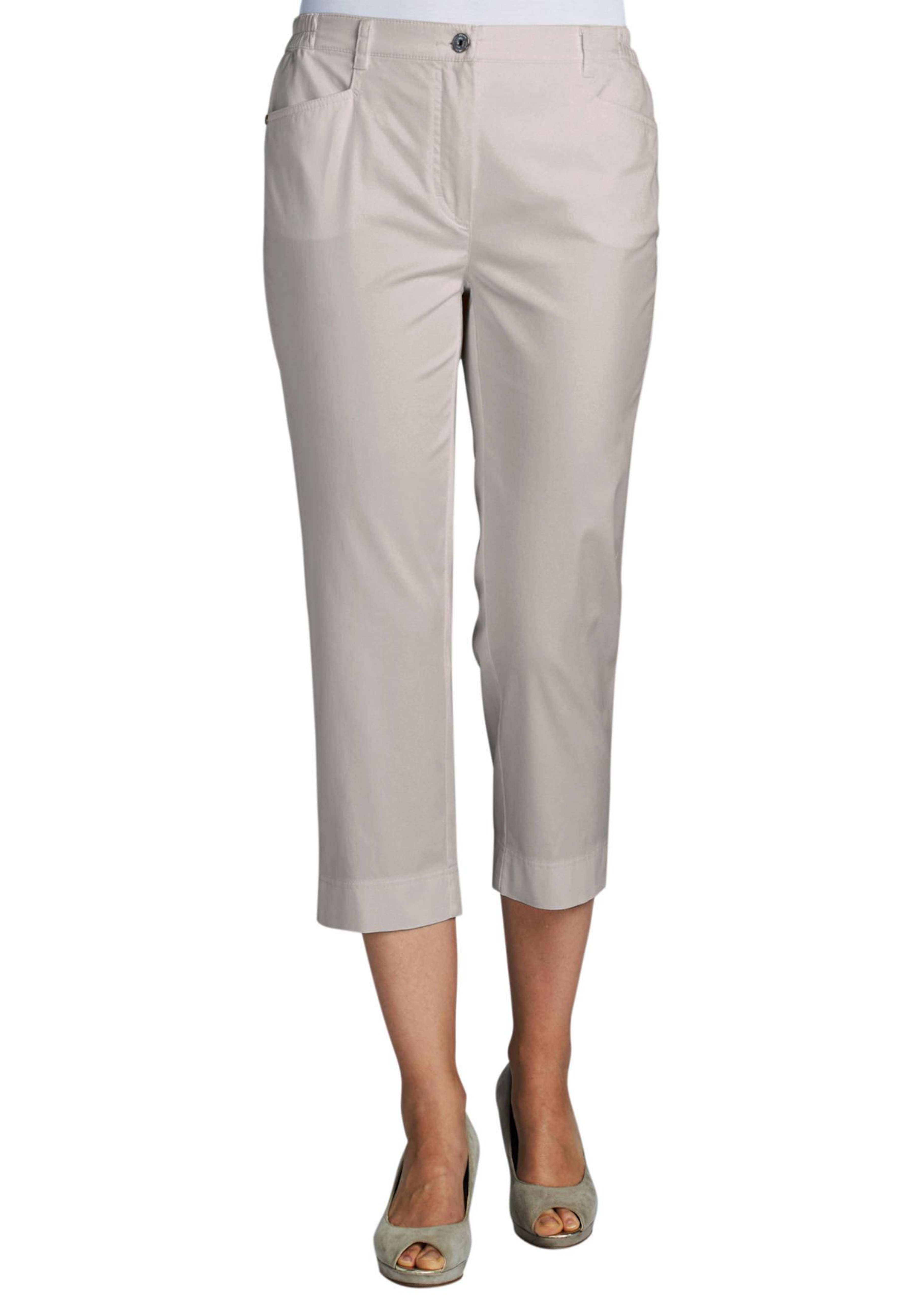 Pantalon 7/8 en coton coupe confort