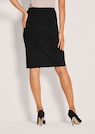 Kurzer Bleistiftrock aus elastischem Jersey thumbnail 3