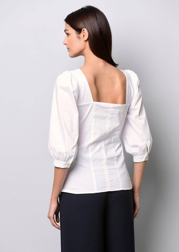 Bluse mit Riegel im Vorderteil 2