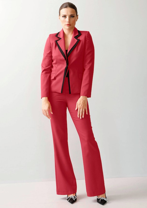 Blazer mit detaillierten Doppelungen 1