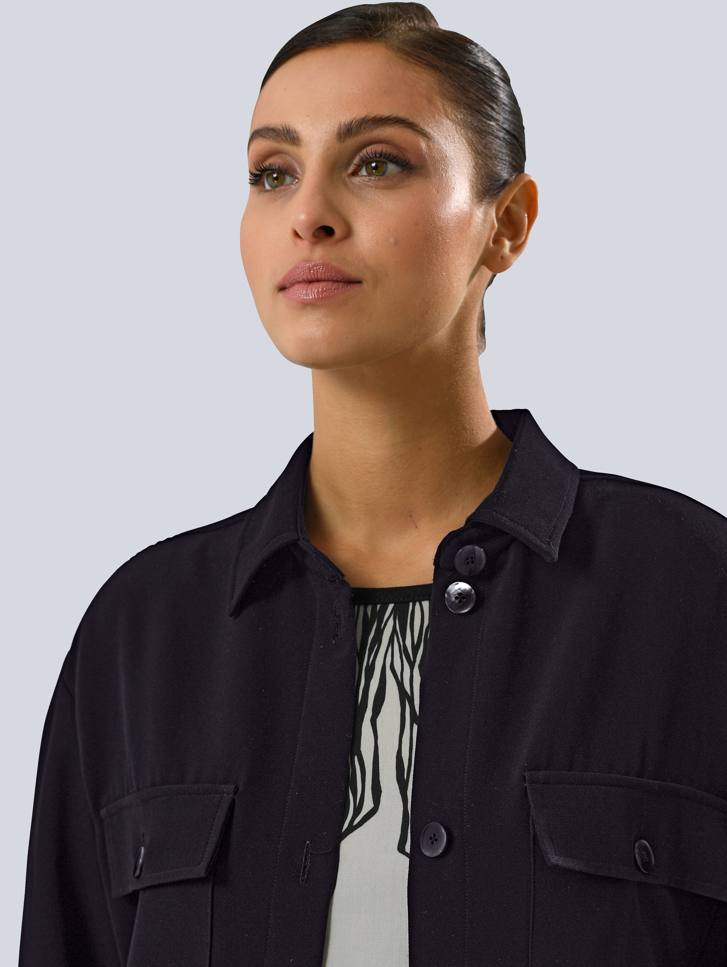 Jacke mit Kragen