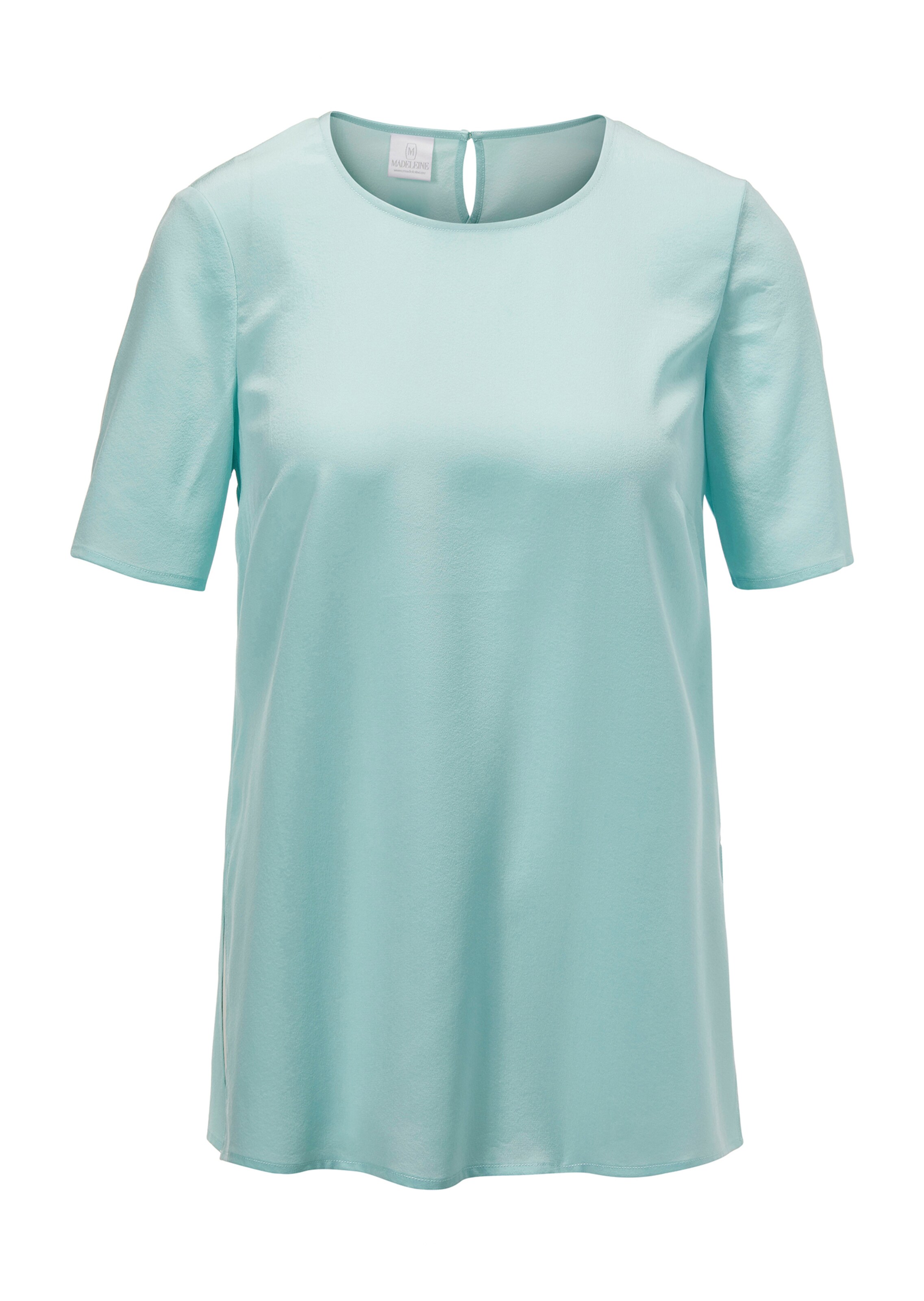 Seidenshirt mit Kurzarm