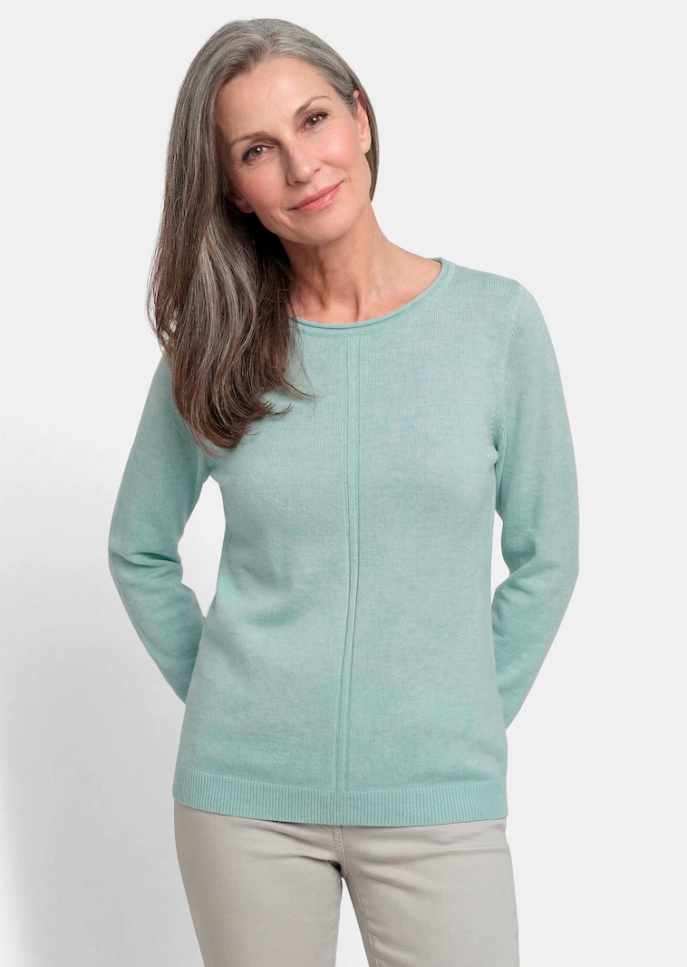 Tricot pullover van zuivere merinowol