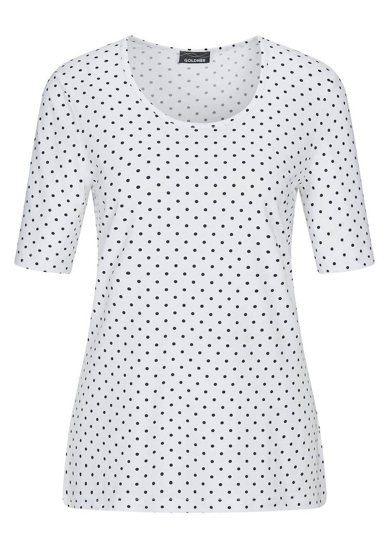 T-shirt en jersey à pois
