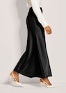 Long satin skirt thumbnail 4