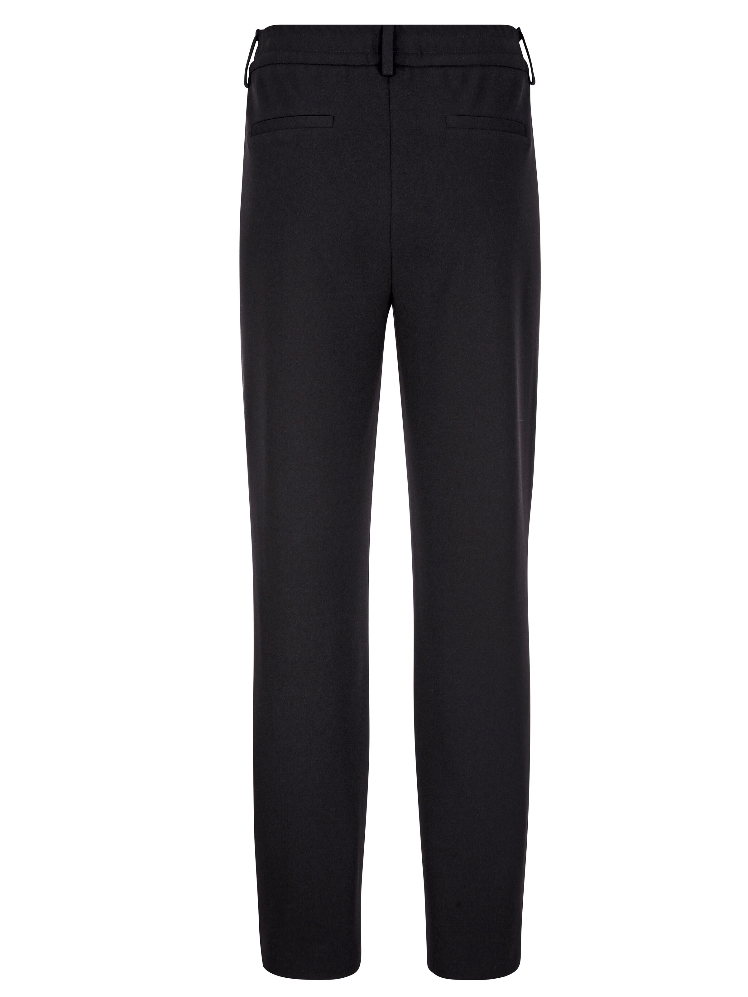 Hose mit Bügelfalten und Saumschlitzen 3