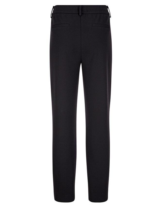 Hose mit Bügelfalten und Saumschlitzen 3