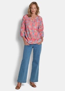 Paisley-Bluse in weicher Viskoseware thumbnail 2