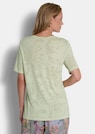 Ausbrenner-Shirt mit U-Boot-Ausschnitt thumbnail 3