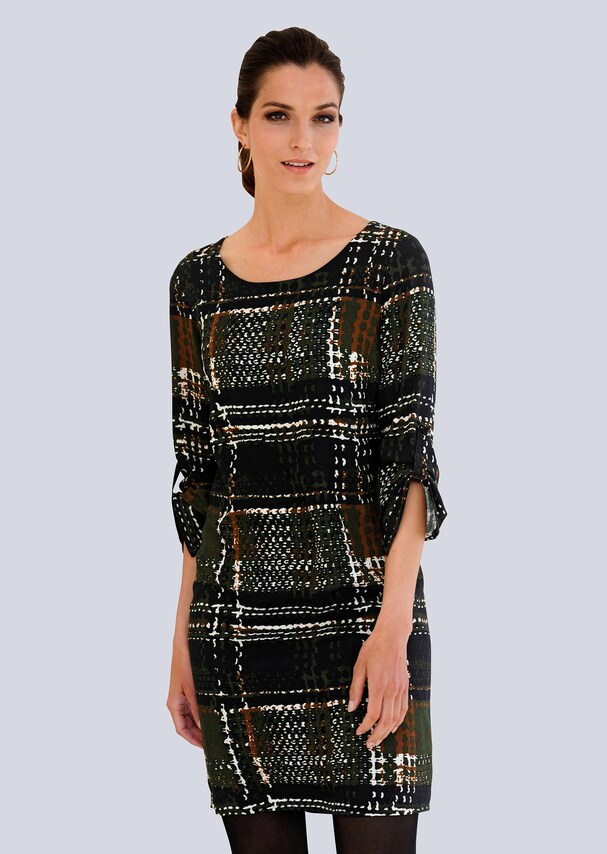 Kleid allover im neu designtem Karomuster 3