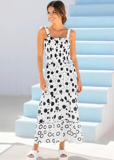 Kleid mit gesmoktem Oberteil thumbnail 7