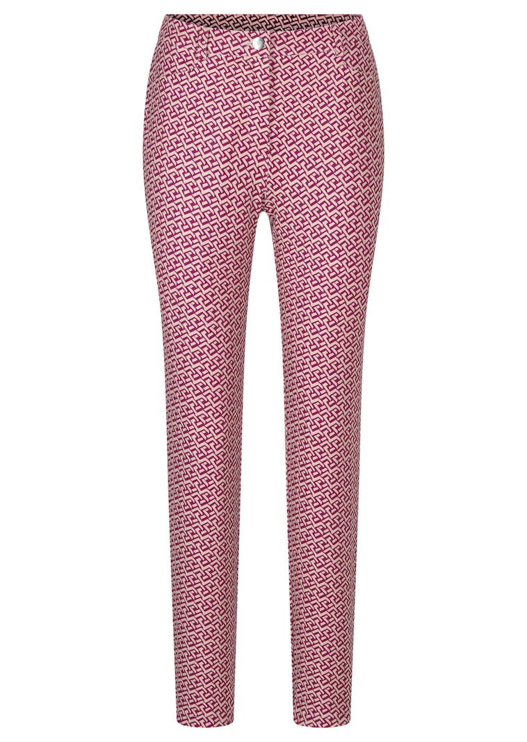 Pantalon imprimé LOUISA en matière scuba