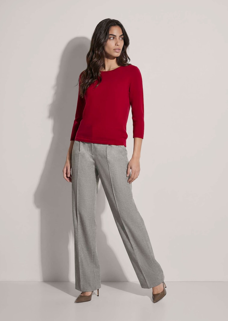 Pullover aus reinem Kaschmir mit 3/4-Arm