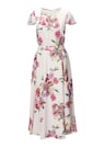 Fragrant floral dress in a lively midi shape thumbnail 1