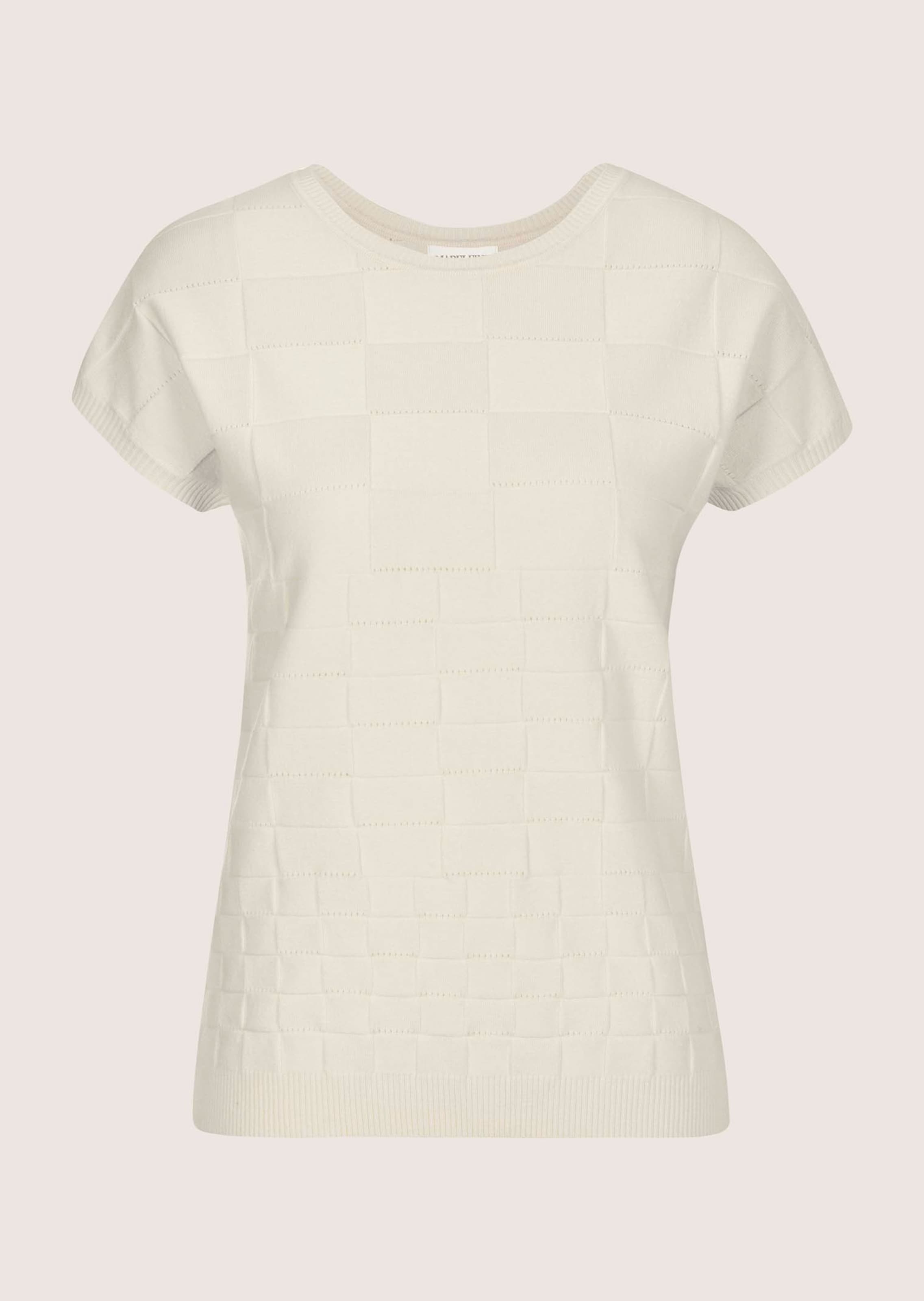 Strickshirt mit ausgefallenem Muster
